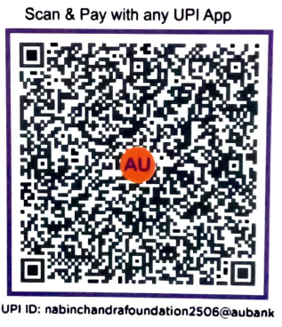 Nabin Chandra Foundation UPI QR Code — nabinchandrafoundation2506@aubank
